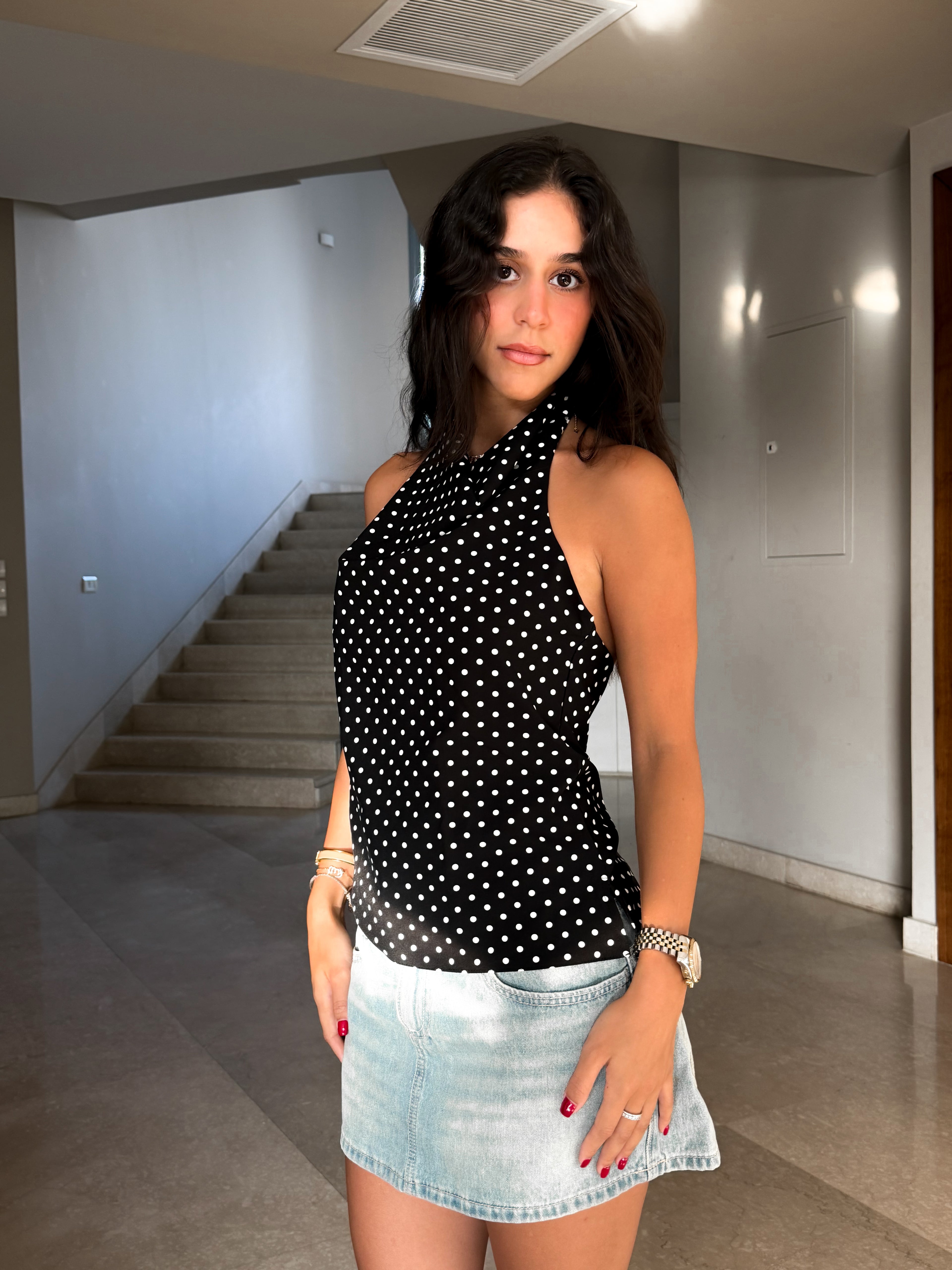 Polka Dot Top