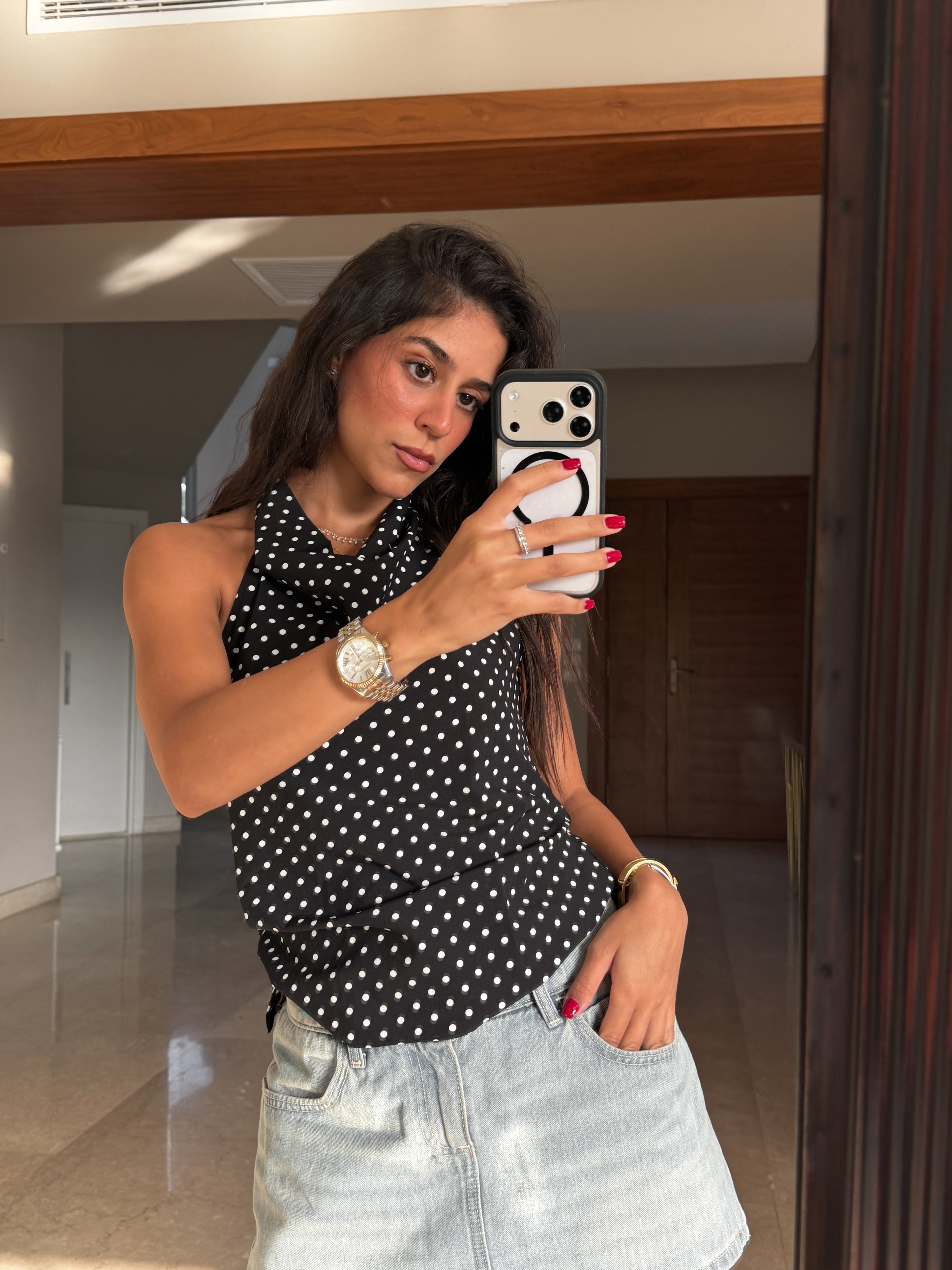 Polka Dot Top
