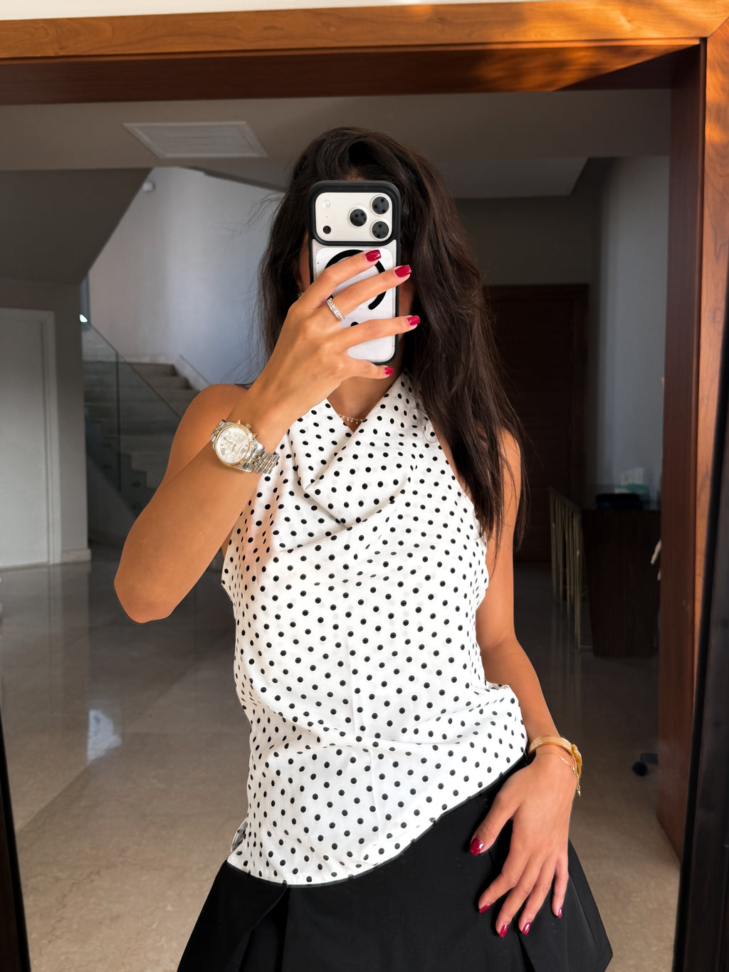 Polka Dot Top