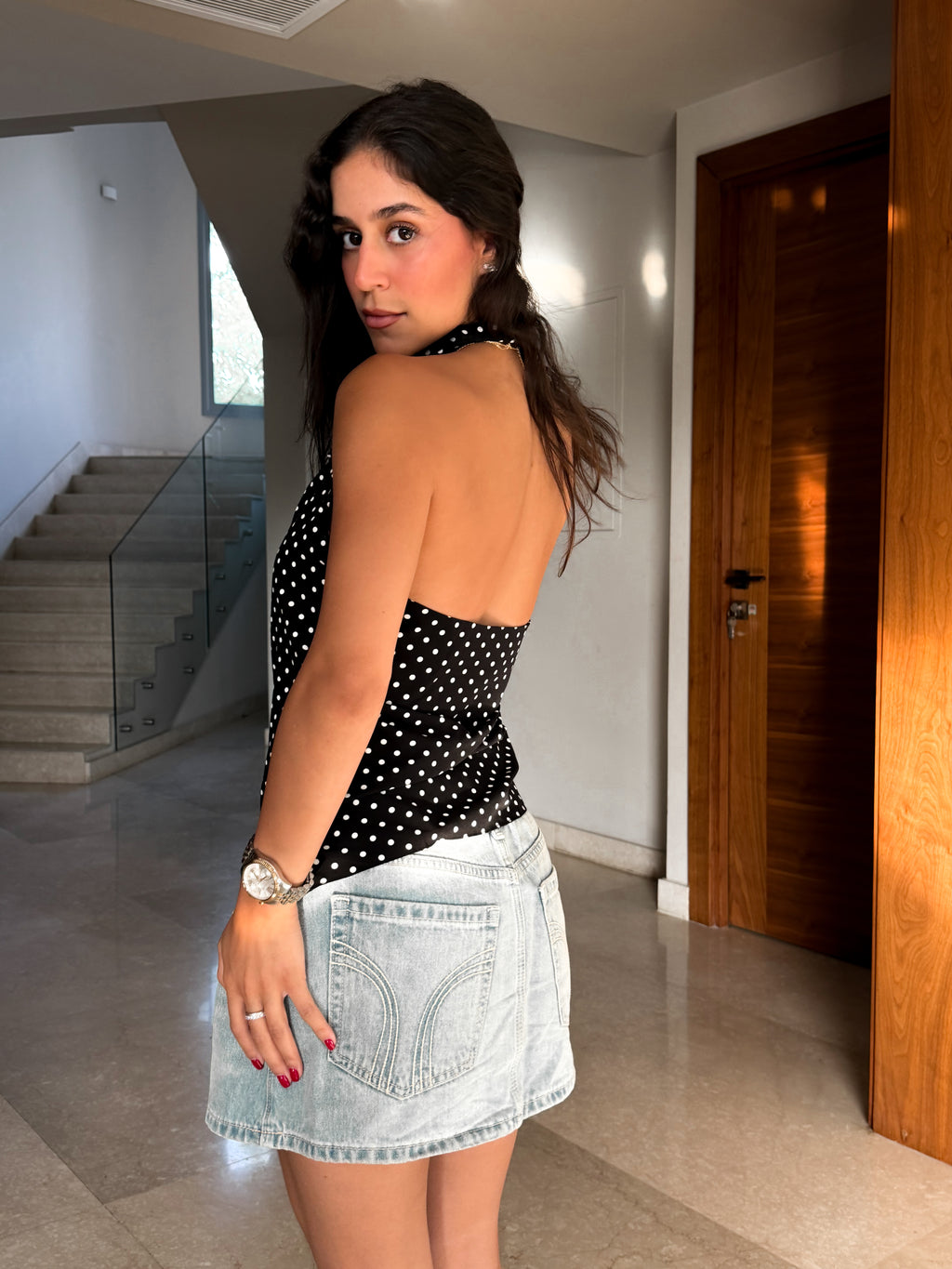 Polka Dot Top