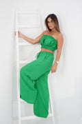 The Ruffled Set in Cactus